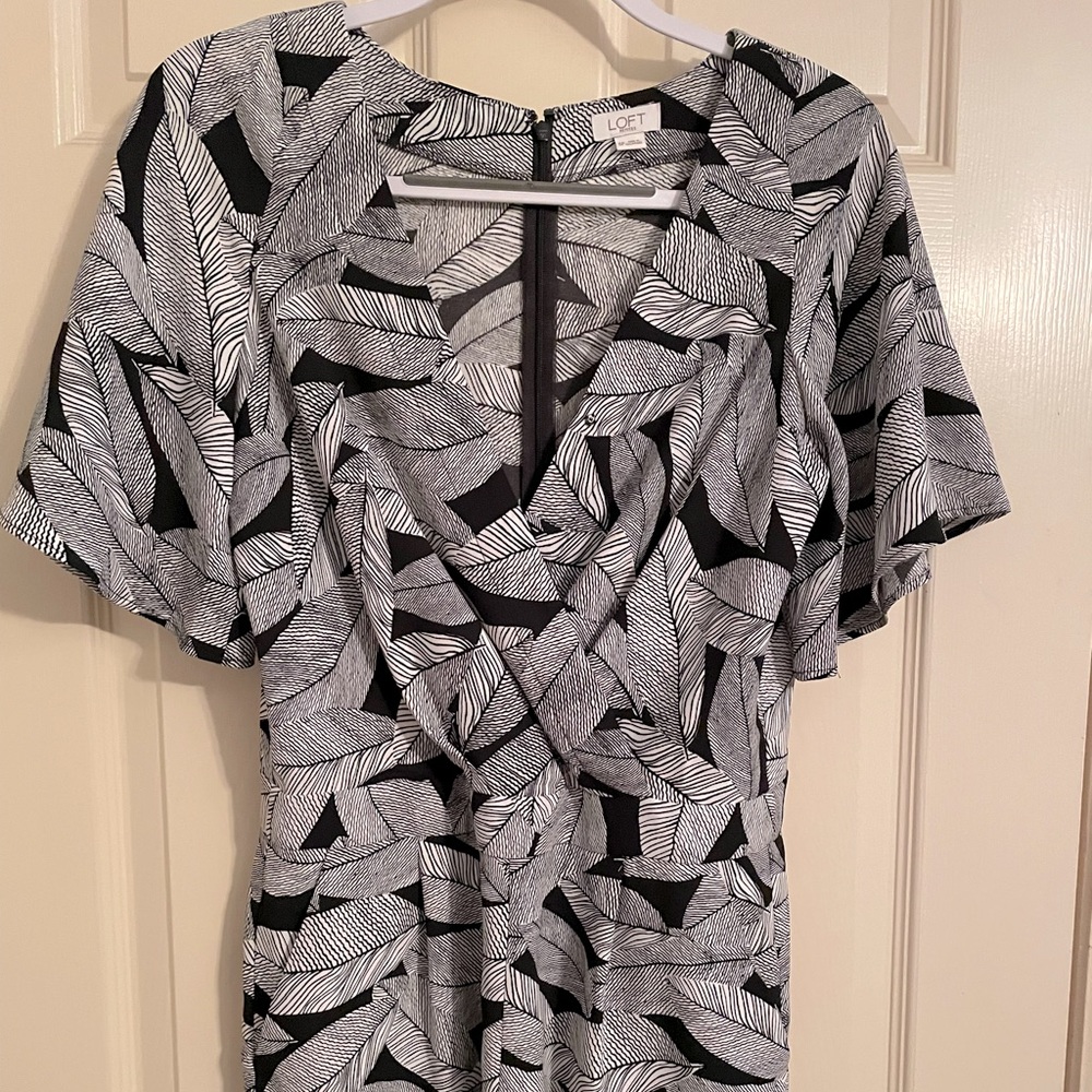 Loft Jungle Print Romper